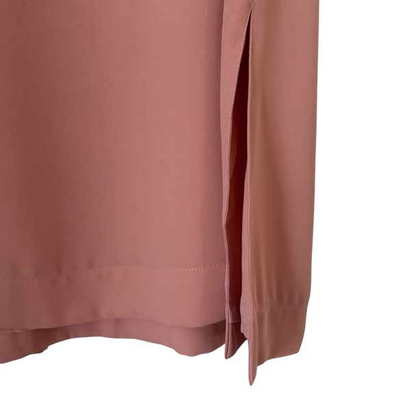 ARITZIA | BABATON Morris Racerback Top Pink Sleeveless V-Neck Flowy Blouse Small - Picture 7 of 8